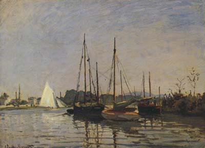 Claude Monet Pleasure Boat,Argenteuil (san31) Germany oil painting art